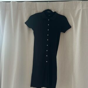 Brandy Melville knit collared button-down dress